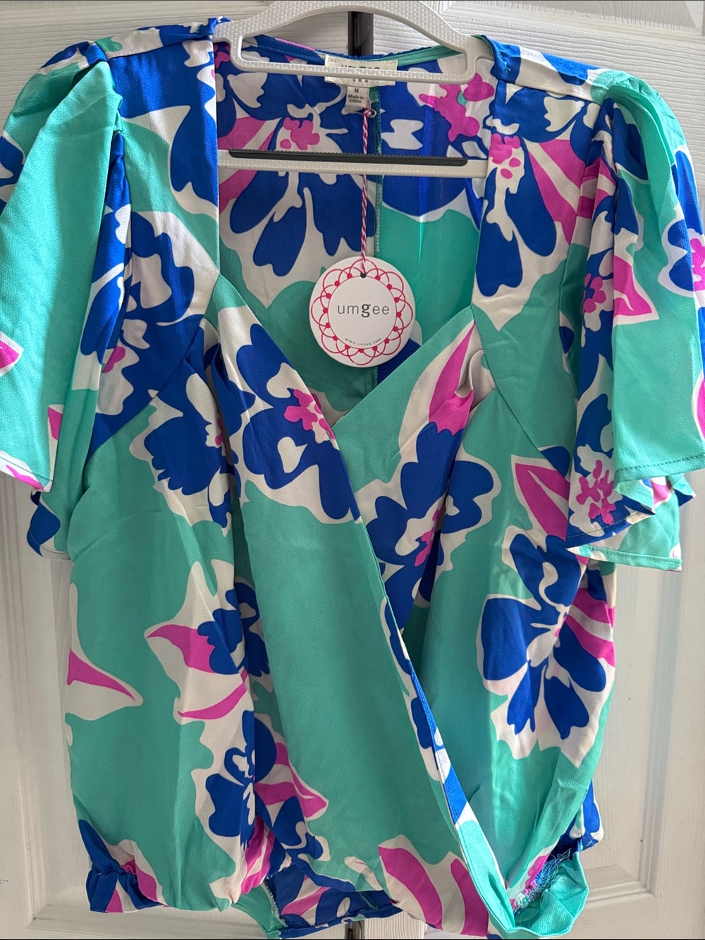 Preppy Summer Blouse by UMGEE NWT!!